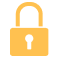Security lock icon.