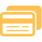 Credit card icon.